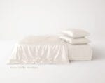 ivory white Bamboo Bedding Bundle, Lunaya, silky smooth texture, cooling, cozy, comfort