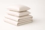 Ivory White Bamboo Bedding Bundle, Lunaya, silky smooth texture